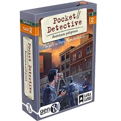 Juego de cartas pocket detective temporada 1 caso 2 aventura peligrosa
