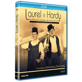 Pack Laurel y Hardy Colección Completa de Cortos 1928 - Blu-ray