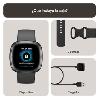 crimen beneficioso Metro Smartwatch Fitbit Sense 2 Gris/Grafito - Reloj conectado - Comprar al mejor  precio | Fnac