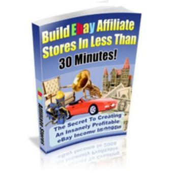 Build eBay Affiliate Stores - 1