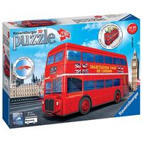 Puzzle 3D London Bus 216 piezas