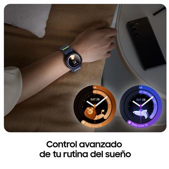 Correa de piel Samsung D-Buckle Hybrid Eco Camel para Galaxy Watch 6 / 6  Classic - Talla M/L - Correa smartwatch