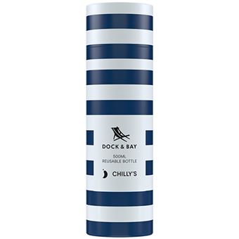 Botella Chilly´s Acero Inoxidable Dock&Bay 500ml