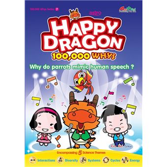 HAPPY DRAGON 100,000 WHYS SERIES~Why do parrots mimic human speech ? - 1