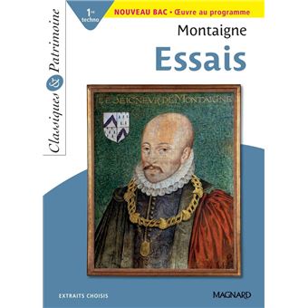 Essais de Montaigne - Classiques et Patrimoine - 1