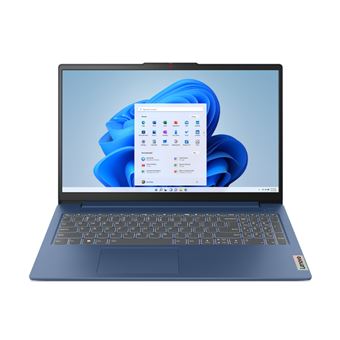Ordenador portátil Lenovo IdeaPad Slim 3 15ABR8, AMD Ryzen 5-5625U, 16GB RAM, 512GB SSD, AMD Radeon Graphics, Windows 11 Home, 15.6" Full HD Azul