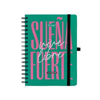 Mr Wonderful Agenda 2026-27 Semanal 18 meses Sueña fuerte, vive libre