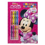 Minnie. Colorea por números con ceras