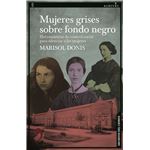 Mujeres grises sobre fondo negro