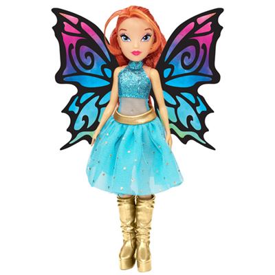 Winx Muñeca Articulada De Stella – 26 Cm Con Vestido De Gala Naranja, Serie De Baile En Alfea, Juguete Para Niños Desde 3 Años (Modelo WNX705)