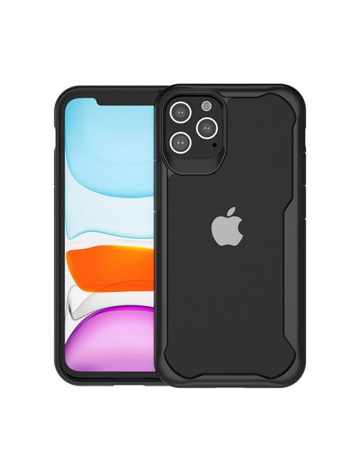 Muvit Negro Funda For Change Shockproof Transparente/ Para Apple Iphone 12/12 Pro