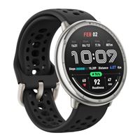 Smartwatch Amazfit Active 2 Round Negro y Correa Sport Silicona