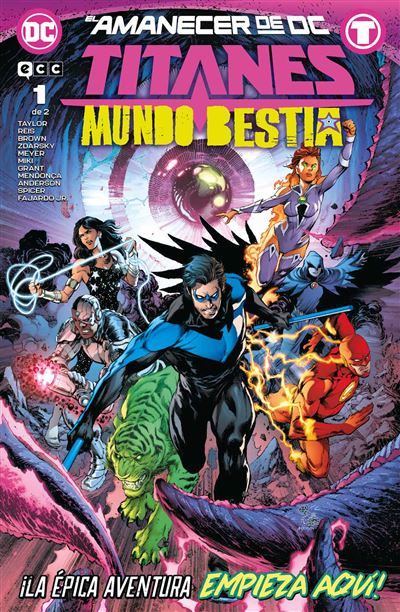Ecc Ediciones Titanes Mundo Bestia 1 - Tom Taylor (Autor)