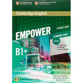 Cambridge English Empower for Spanish Speakers B1+ Student's Book with Online Assessment and Practice and Workbook