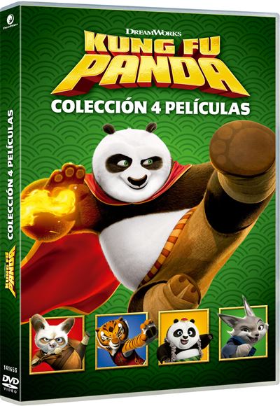 Pack 1-4 Kung Fu Panda - Dvd