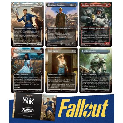 Magic the gathering secret lair x fallout vault 33