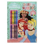 Princesas Colorea Por Numeros Con Ceras