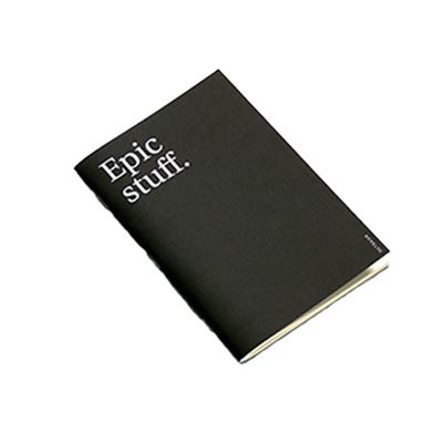 Cuaderno Bullet Octagon a5 epic stuff punteado negro