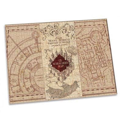 Puzzle Harry Potter merodeador mapa del 1000 piezas pièces carte du