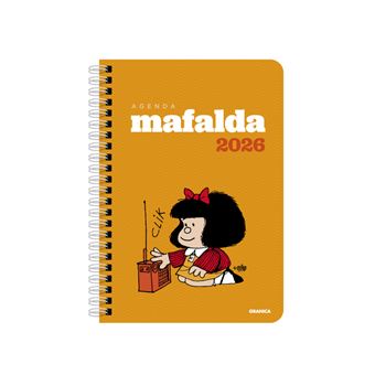 Agenda Anillas 2026 Granica Mafalda Módulos Naranja - 1