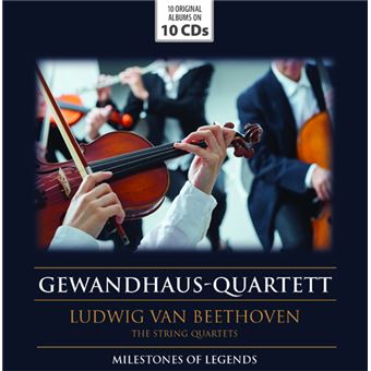 Beethoven-Die Streichquartett - 10 CDs