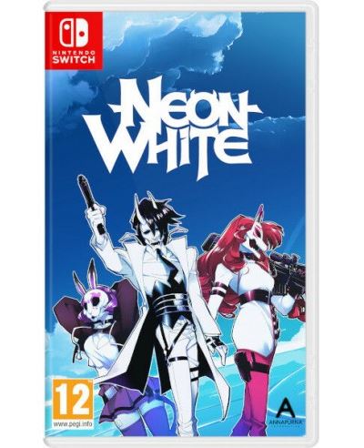 Meridiem Neon White Nintendo Switch