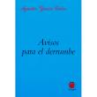 Avisos para el derrumbe