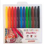 Caja Con 12 Rotuladores De Doble Punta Alpino Color Experience Dual Artist