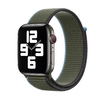 Correa Loop deportiva verde Inverness para Apple Watch 44 mm