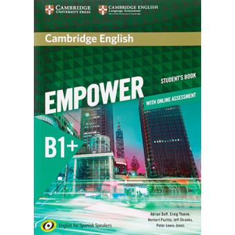 Cambridge English Empower for Spanish Speakers B1+ Student's Book with Online Assessment and Practice