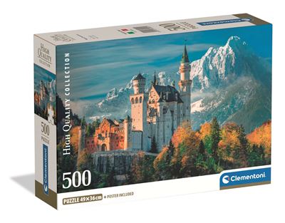 Puzzle clementoni 500 neuschwanstein castle