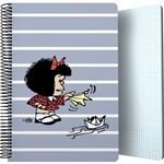 Cuaderno Grafoplas Pp Folio 80 Hojas Mafalda Boat