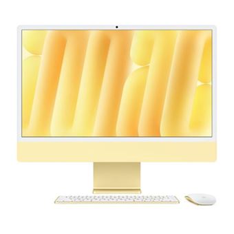 Apple iMac 24" M4 CPU 8, GPU 8, 16GB RAM, 512GB SSD, Amarillo - 1