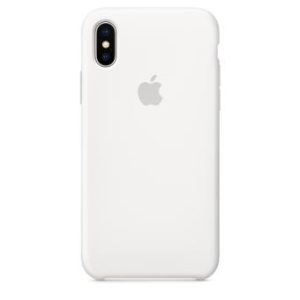 Funda Silicone Case Blanco para iPhone X - Funda para teléfono móvil - Fnac