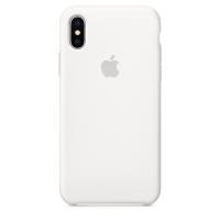 Funda Apple Silicone Case Blanco para iPhone X