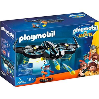 Robotitron Con Dron playmobil the movie with partir de 5 70071