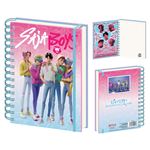 Cuaderno A5 Wire-o K-pop Demon Hunters Saja Boys