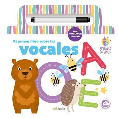 Aprender Jugando Libro Pizarra- Vocales