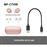 Auriculares Noise Cancelling Sony WF-C710N True Wireless Rosa