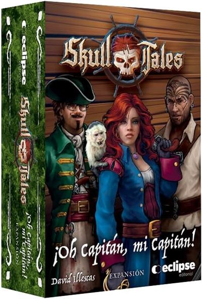 Juego de mesa skull tales: ¡oh capitán, mi capitán! expansión