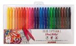 Caja Con 24 Rotuladores De Doble Punta Alpino Color Experience Dual Artist