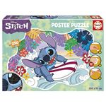 Póster puzzle educa disney stitch