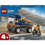 Lego city 60491 camión de transporte de motos