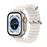 Apple Watch Ultra 49mm LTE Caja de titanio y correa Ocean Blanco