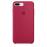 Funda Apple Silicone Case para iPhone 8 Plus/7 Plus Rojo rosa_0