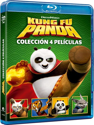Pack 1-4 Kung Fu Panda - Blu-ray