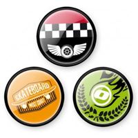 Chapas Nikidom Pins Skate