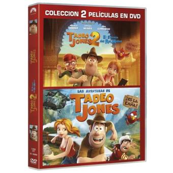 Pack Las aventuras de Tadeo Jones + Tadeo Jones y el screto del Rey Midas - DVD