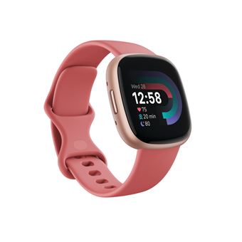 Smartwatch Fitbit Versa 4 Arena/Cobre Rosa