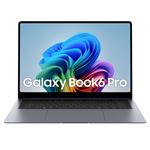 Ordenador portátil Samsung Galaxy Book6 Pro, Copilot+ PC, Intel Core Ultra 7-356H, 16GB RAM, 512GB SSD, Intel Graphics, Windows 11 Home, 16" WQXGA+ Gris